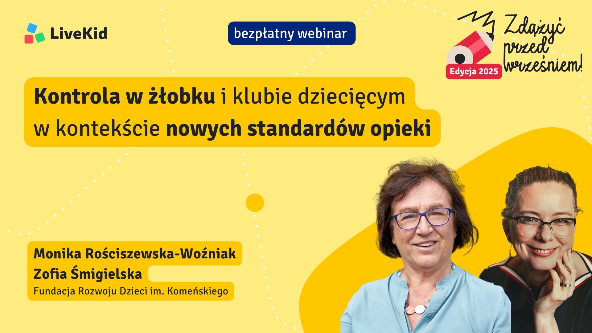Webinar: Kontrole w żłobkach i klubach dziecięcych – jak się przygotować?